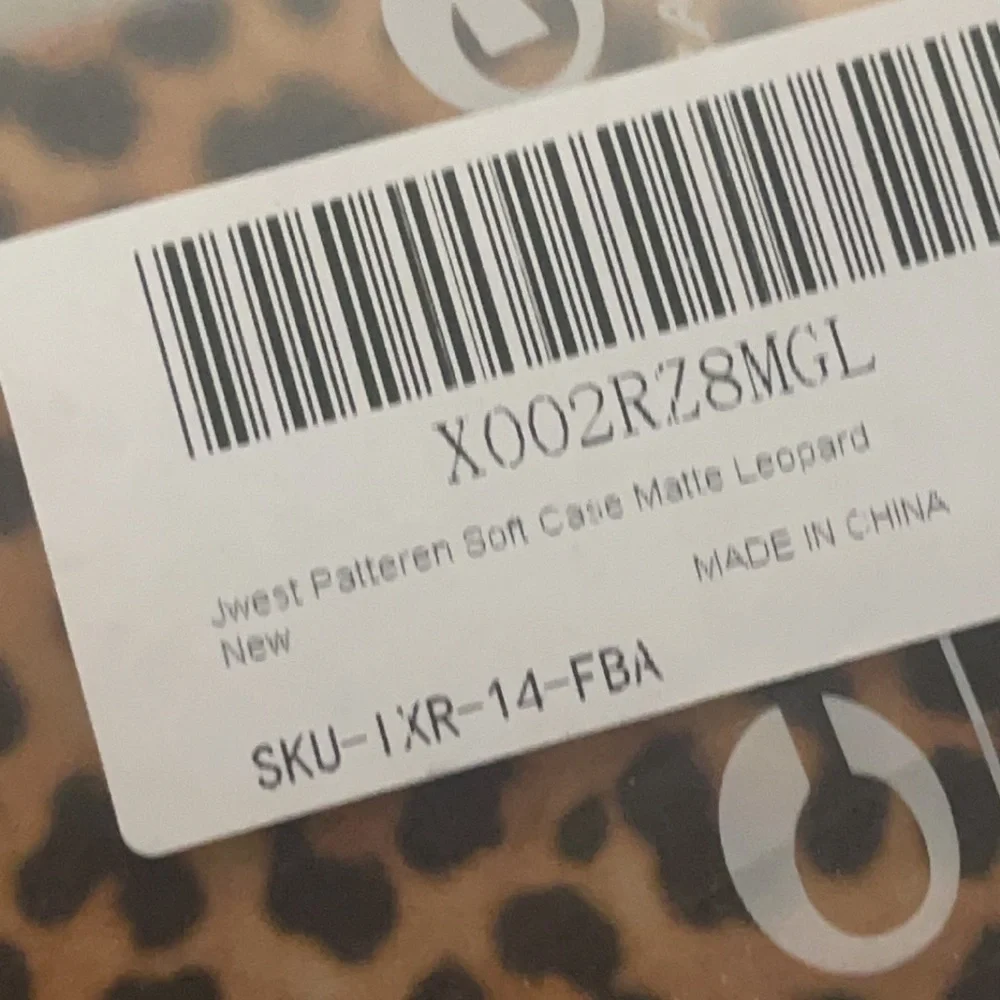 New leopard case for iPhone XR